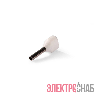 Наконечник штыревой втулочный изолированный НШВИ(2) 0.5-8 ЕВРО бел. КВТ 103243