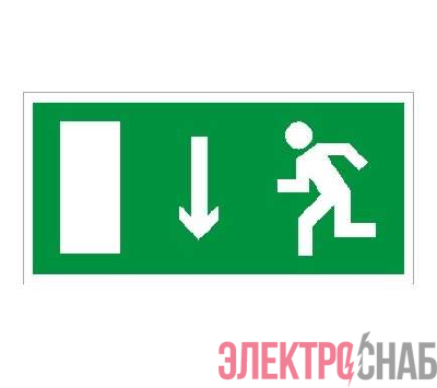 Пиктограмма &quot;Указатель двери левосторонний/правосторонний&quot; ПЭУ 091/092 242х50 PC-M (уп.2шт) СТ 2502000780