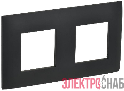 Рамка 2-м SKANDY SK-F02G графит IEK SK-M22-K53