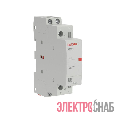 Контактор модульный YON max типа MCE 2P 25A 240В 2НО YON MCE-25-20-A240
