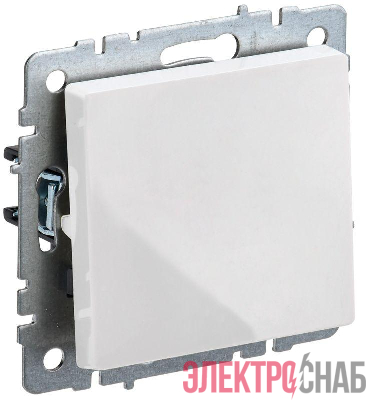 Выключатель 1-кл. СП BRITE ВС10-1-0-БрБ 10А механизм бел. IEK BR-V10-0-10-K01