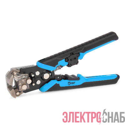 Стриппер автоматический с окном для сброса изоляции функцией продольной разделки проводов и модулем резки "CutPro" КВТ 89424