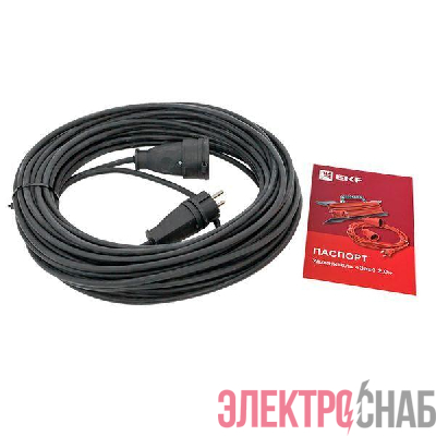 Удлинитель-шнур 1х50м с заземл. 16А IP44 Зевс 2.0 3.5кВт КГ 3х1.5 PROxima EKF USB02-16-315-1-50-IP44