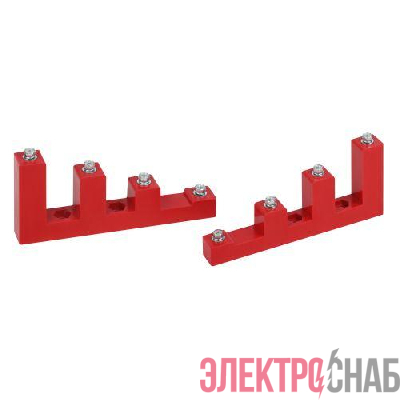 Изолятор шинный ступенчатый NO-224-159 ИСв4-30 М8 с болтами 15кВ Эра Б0065677
