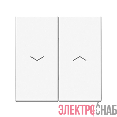 Выключатель для жалюзи 2-кл. ArtGallery 2х (сх. 4) 10А механизм лотос SE GAL001319