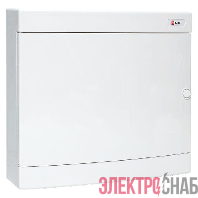 Щит распределительный навесной Unix 2х18мод. IP41 бел. дверь PROxima EKF ux-2x18-nw