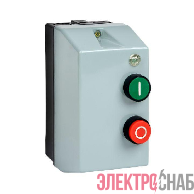 Пускатель магнитный КМЭ 18А 400В с РТЭ и индикатором PROxima в корп. IP65 EKF ctrp-r-18-400v-led