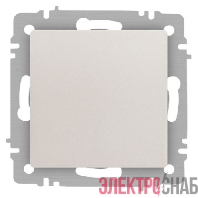 Переключатель перекрестный 1-кл. СП Accent 6-108-06 10А IP20 250В перламутр. Intro Б0063590