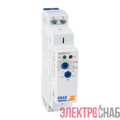 Реле лестничного освещения OptiRel D SSW-M-230A-1 многофункциональное 16А 1СО 230АС КЭАЗ 357860