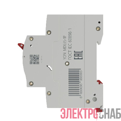 Выключатель автоматический модульный 1п C 32А 4.5кА YON max MD63S YON MD63S-1PC32