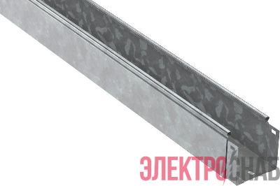 Лоток листовой неперфорированный 100х100 L3000 сталь 1.2мм HDZ IEK CLN10-100-100-120-3-M-HDZ