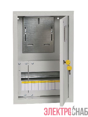 Корпус металлический ЩУРв-1/12 (480х320х165мм) IP31 TITAN IEK MKM25-V-12-31-ZO
