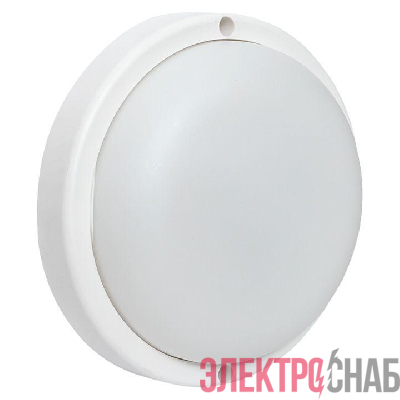 Светильник светодиодный ЖКХ ДПО-1300 12Вт 4000К IP65 круг с микроволнов. датчиком движения LUMA EKF BKL-1300DM-R-12-4000