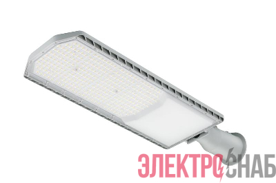 Светильник светодиодный уличный ДКУ RD 10 P 150W SHB 840 GR 650х210мм 150Вт 4000К IP66 консольн. сер. Русский Свет 17121023276