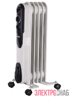 Радиатор масляный 5 секц. 1000Вт ОМПТ- 5Н Ресанта 67/3/2