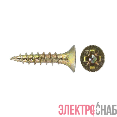 Саморез ШУж 3.0х20 потайная головка (уп.30шт) Tech-Krep/Zitar 102473