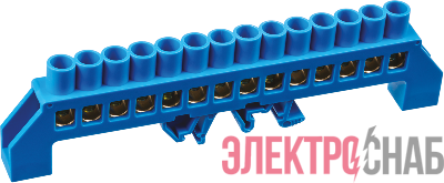 Шина нулевая на DIN-изоляторе в оболочке 8х12-14 Navigator 71190