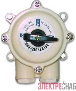 Выключатель пакетный ПВ1-16А в пл. корп. IP56 Электротехник ET002562