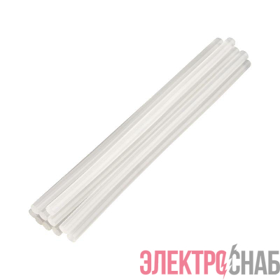 Стержень клеевой d7.4мм L200мм прозр. (уп.10шт) Rexant 09-1103