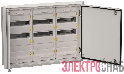 Корпус металлический ЩРв-108 (3х36) 630х885х130 IP31 сер. TITAN 5 IEK TI5-50-V-3X036-31-7035