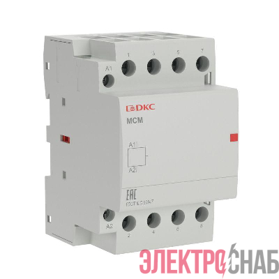 Контактор модульный 4НО MCE 4P 63А управляющ. напряжен. 240В 50Гц YON MCE-63-40-A240