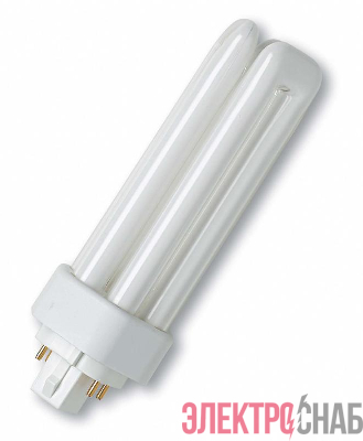 Лампа люминесцентная компакт. DULUX T/E 42W/830 Plus GX24q-4 OSRAM 4050300425641