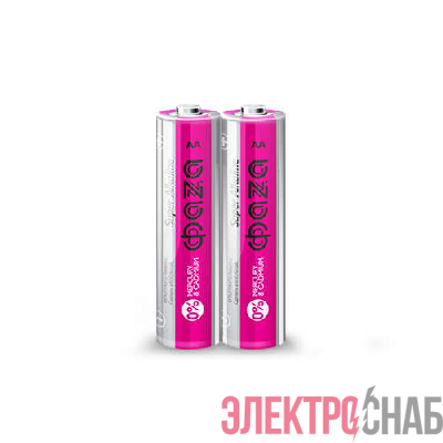 Элемент питания алкалиновый LR6 Super Alkaline S-2 (уп.2шт) ФАZА 4895205000889