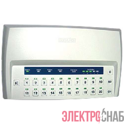 Прибор приемно-контрольный охранно-пожарный Сигнал-20М (20 ШС) Болид 201545