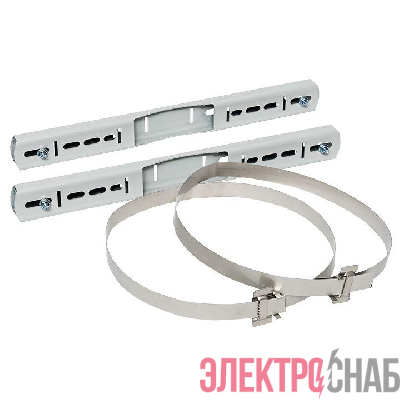 Крепление на столб монтажной полосой (ширина шкафа до 400мм) Basic EKF fp-tape-400