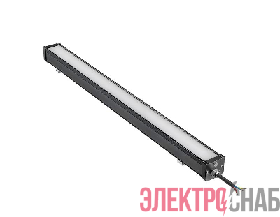 Светильник светодиодный ДСП WP 14 C 20W OP 840 L600 CL 600х65х70мм 20Вт 4000К IP66 линейный пылевлагозащ. Русский Свет 27071425375