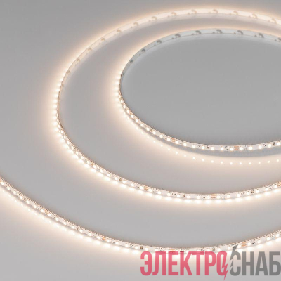 Лента светодиодная MICROLED-M168-4mm 24V Warm 3500К 5Вт/м IP20 2216 узкая (уп.5м) Arlight 046731