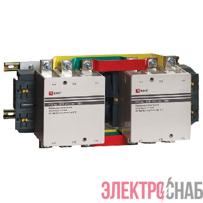 Контактор реверсивный КТЭ 265А кат. 230В AC 2НО EKF ctr-b-r-265