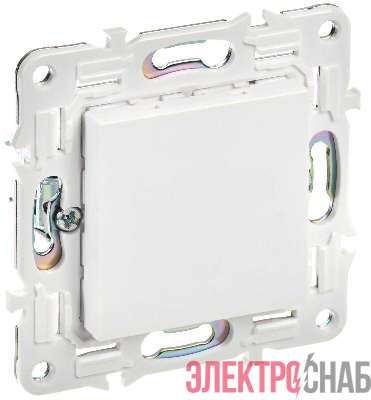 Заглушка с суппортом SKANDY SK-C01W арктич. бел. IEK SK-PL10-K01