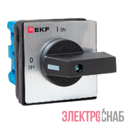 Переключатель кулачковый ПК-2-13 3п 25А "ВКЛ-ВЫКЛ" IP65 EKF pk-2-13-25-65
