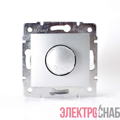 Механизм светорегулятора СП 800Вт Karina матов. серебр. LEZARD 707-4388-115