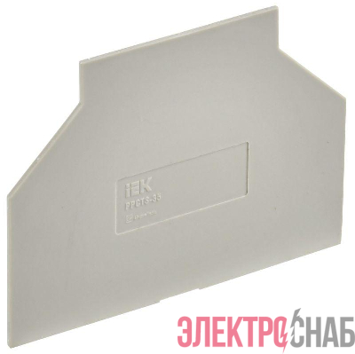 Разделитель для CTS малый 35кв.мм сер. IEK YCT10-00-K03-035-PP