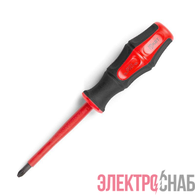 Отвертка диэлектрическая "Профи" PZ/FL2х100 КВТ 79779