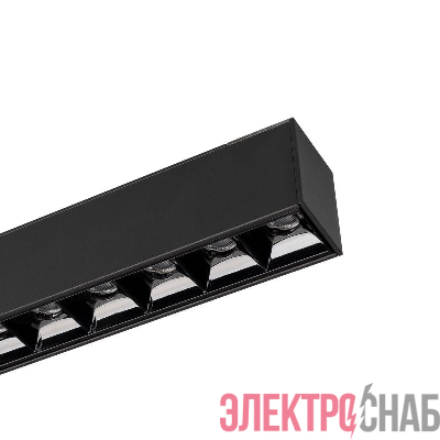 Светильник светодиодный MAG-LASER-45-L320-12W Warm3000 (BK 15 deg 24В DALI) IP20 металл Arlight 046528
