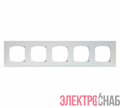 Рамка 5-м Pixel перламутр. TOKOV ELECTRIC TKE-PX-RM5-C04