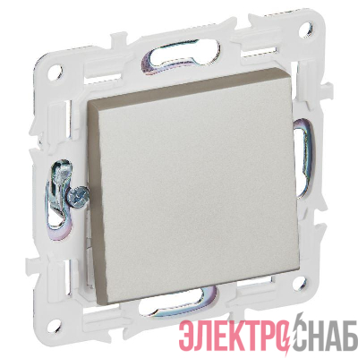 Выключатель перекрестный 1-кл. SKANDY 10А SK-V03Sh шампань IEK SK-V13-0-10-K37