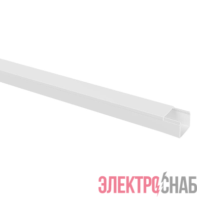 Кабель-канал 60х60 L2000 пластик бел. TOKOV ELECTRIC TKE-KK-60-60-2000-WH