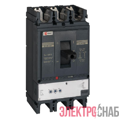 Выключатель автоматический 3п 630/630А 45кА ВА-99C Compact NS PROxima EKF mccb99C-630-630