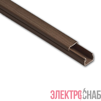 Кабель-канал 25х16 L2000 пластик дуб (темн. основа) Ruvinil РКК-25х16-08М