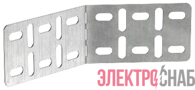 Пластина соединительная регулируемая H=80мм IEK CLM40D-PSR-080