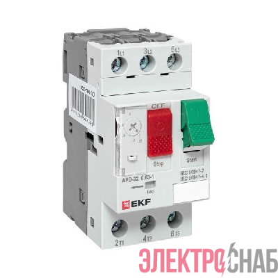 Выключатель автоматический для защиты двигателя АПД-32 0.63-1.0А EKF apd-me-1.0