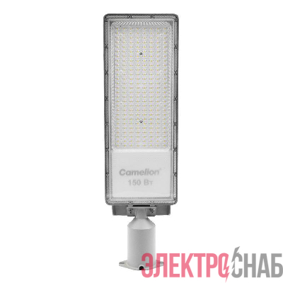 Светильник THL-1007 150Вт 5700К IP65 18000лм 180-240В 568х165х79 КСС "Ш" 1/5 ПВ уличный Camelion 16343