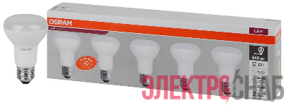 Лампа светодиодная LED Value LVR60 8SW/840 230В E27 2х5 (уп.5шт) OSRAM 4058075584068