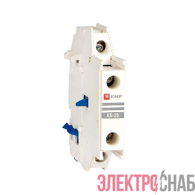 Контакт боковой доп. КБ-20 2NO для КМЭ PROxima EKF ctr-kb-20