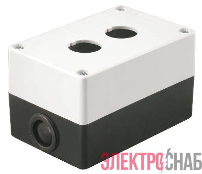 Корпус КП 102 2-м для кнопок бел. IEK BKP10-2-K01