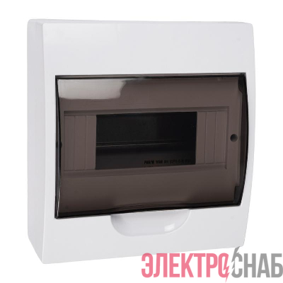 Бокс модульный накладной PDB/W 1008 WH (ЩРН-П- 8) IP41 пластик. Pro JazzWay 5071667